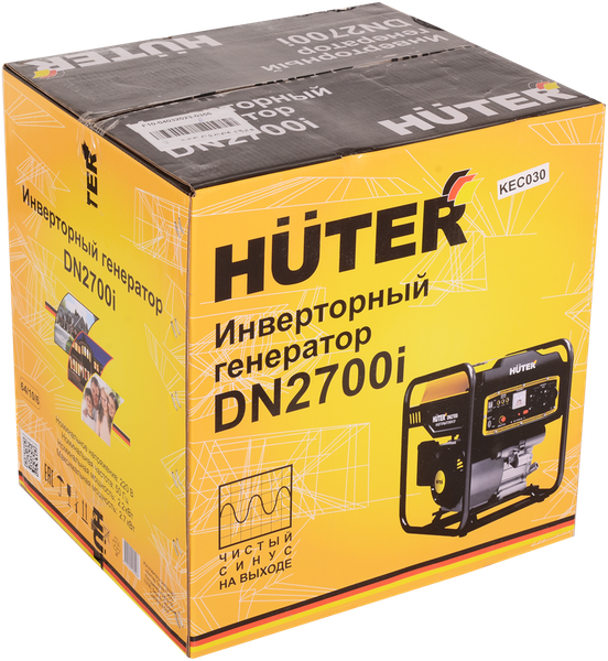 Изображение товара Инверторный генератор Huter DN2700i (64/10/6)