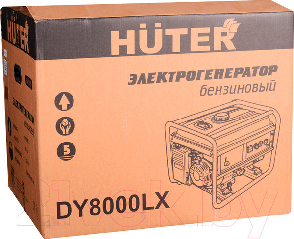 Изображение товара Бензиновый генератор Huter DY8000LX (64/1/19)