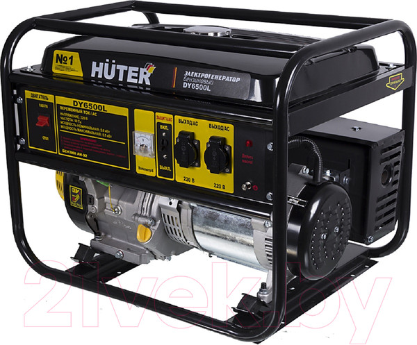 Изображение товара Бензиновый генератор Huter DY6500L (64/1/6)