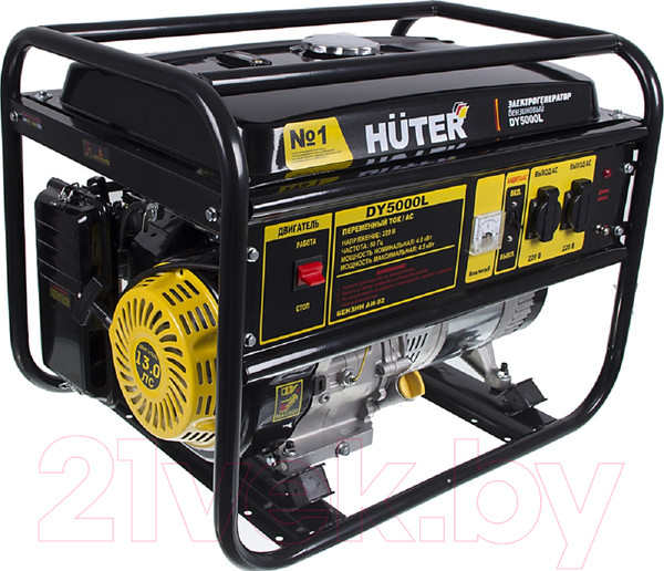 Изображение товара Бензиновый генератор Huter DY5000L (64/1/5)