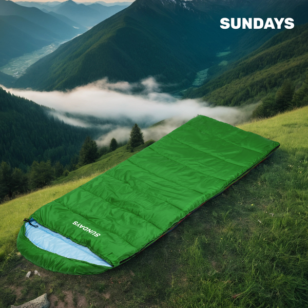 Изображение товара Спальный мешок Sundays ZC-SB010 (зеленый)