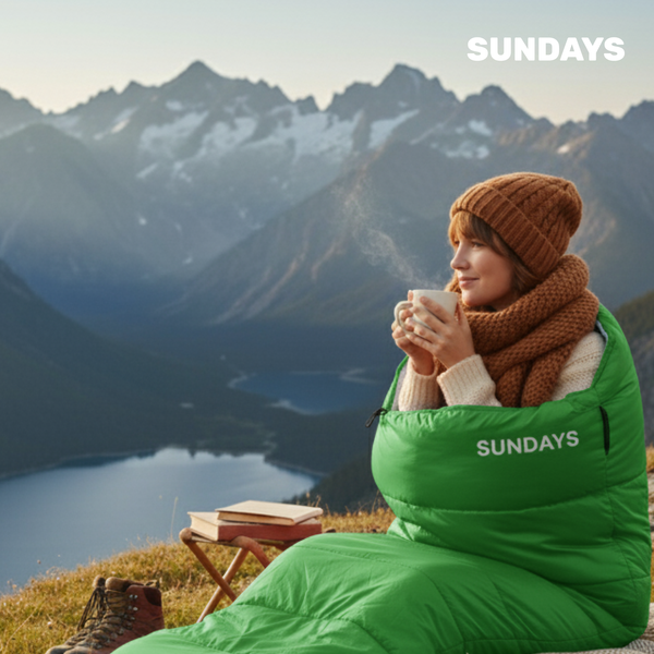 Изображение товара Спальный мешок Sundays ZC-SB010 (зеленый)