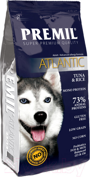 Изображение товара Сухой корм для собак Premil Atlantic (15кг)