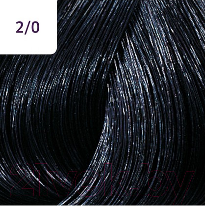 Изображение товара Крем-краска для волос Wella Professionals Color Touch 2/0 (черный)