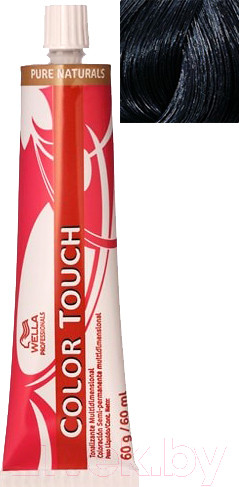 Изображение товара Крем-краска для волос Wella Professionals Color Touch 2/0 (черный)