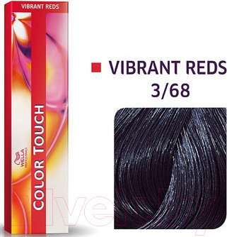 Изображение товара Крем-краска для волос Wella Professionals Color Touch 3/68 (пурпурный дождь)