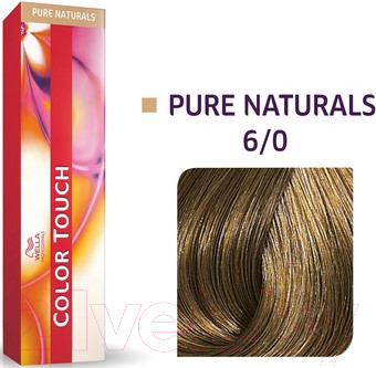 Изображение товара Крем-краска для волос Wella Professionals Color Touch 6/0 (темный блонд)