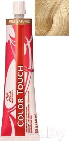Изображение товара Крем-краска для волос Wella Professionals Color Touch 9/01 (очень светлый блонд песочный)
