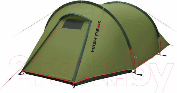 Изображение товара Палатка High Peak Kite 3 / 10189 (зеленый/красный)