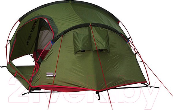Изображение товара Палатка High Peak Sparrow 2 / 10186 (зеленый/красный)