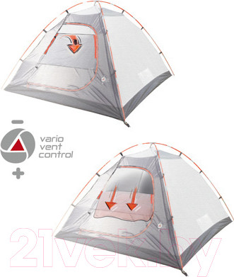 Изображение товара Палатка High Peak Talos 3 / 11505 (темно-серый/зеленый)