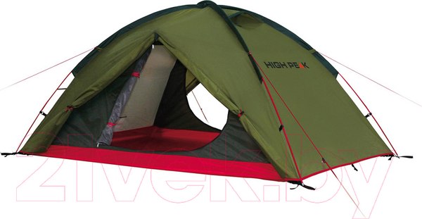 Изображение товара Палатка High Peak Woodpecker 3 / 10194 (зеленый/красный)