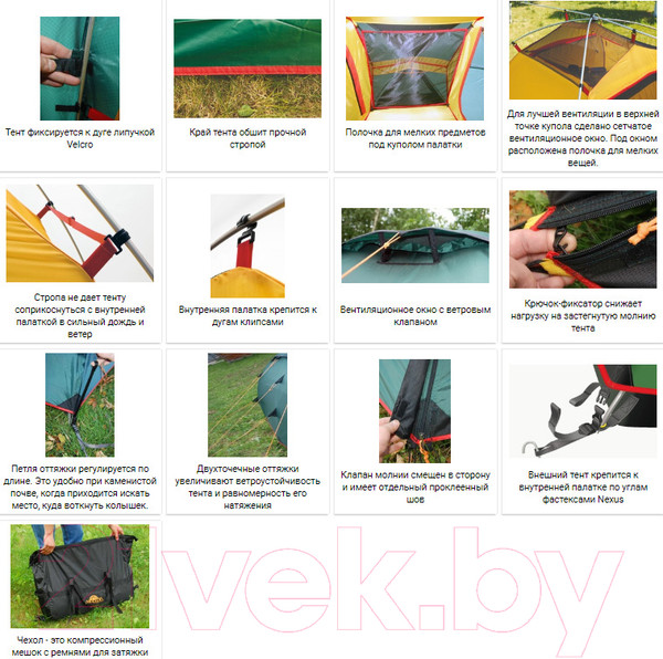 Изображение товара Палатка Alexika Rondo 4 Plus / 9123.4901 (зеленый)