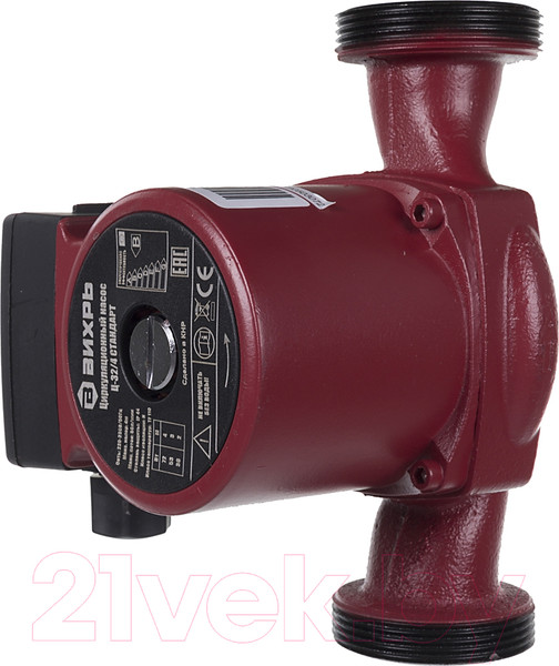 Изображение товара Циркуляционный насос Вихрь Стандарт Ц-32/4 (68/7/8)