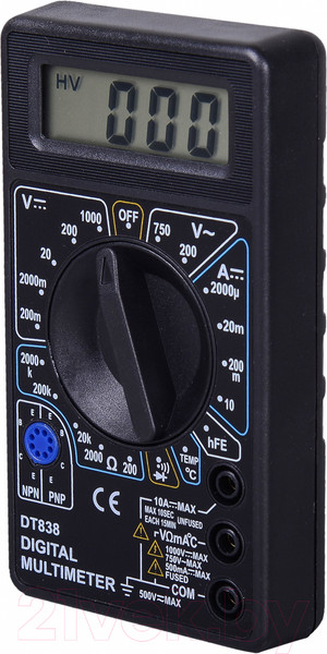 Изображение товара Мультиметр цифровой Ресанта DT 838 (61/10/513)