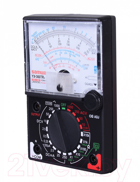 Изображение товара Мультиметр аналоговый Ресанта YX-360 TRn (61/10/220)