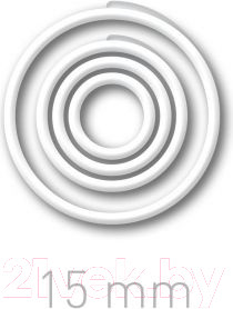 Изображение товара Кольца для переплета OPUS EasyRing 15мм до 90 листов / EASYRING15BIA300 (300шт, белый)