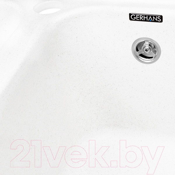Изображение товара Мойка кухонная Gerhans C02 (белый)