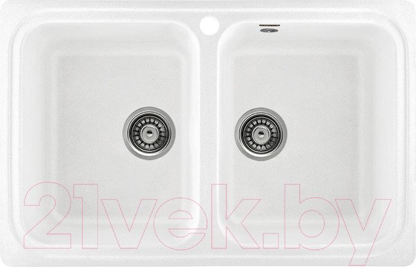 Изображение товара Мойка кухонная Gerhans C02 (белый)