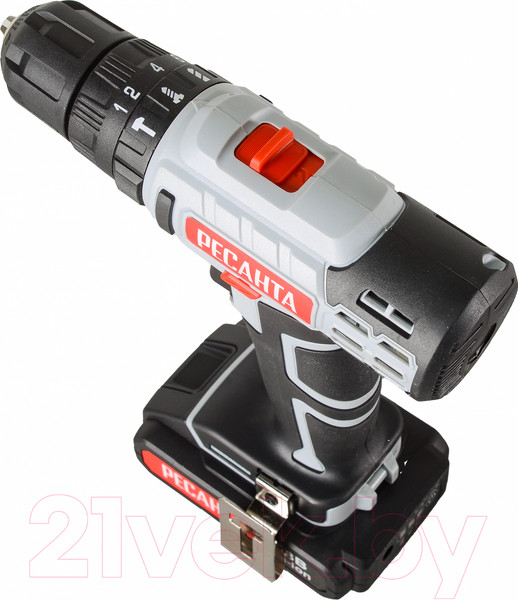 Изображение товара Аккумуляторная дрель-шуруповерт Ресанта ДА-18-2ЛК-У (75/14/6)