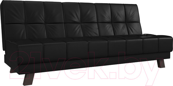 Изображение товара Диван Лига Диванов Винсент 182 (экокожа, черный)
