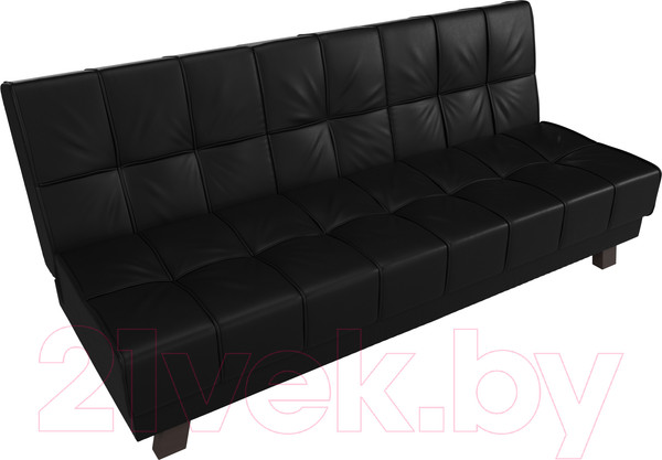 Изображение товара Диван Лига Диванов Винсент 182 (экокожа, черный)