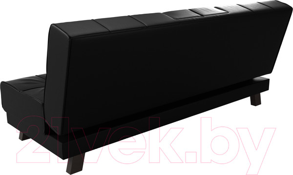 Изображение товара Диван Лига Диванов Винсент 182 (экокожа, черный)