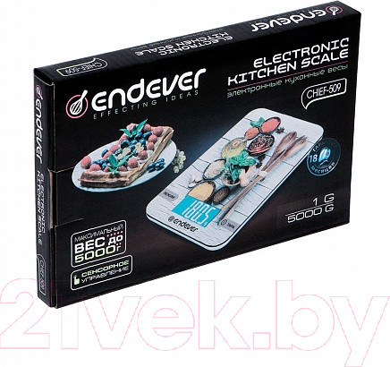Изображение товара Кухонные весы Endever Chief-509