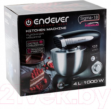 Изображение товара Миксер стационарный Endever Sigma-18 (черный)