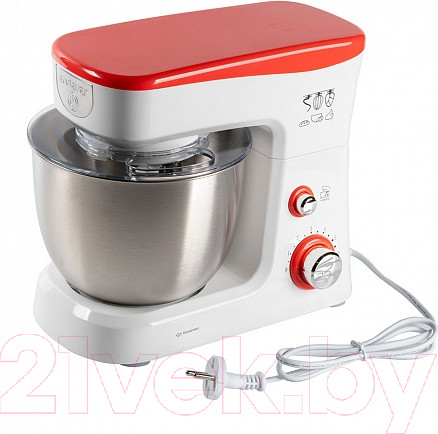 Изображение товара Миксер Endever Sigma-25 (красный/белый)