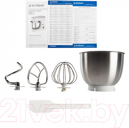 Изображение товара Миксер Endever Sigma-25 (красный/белый)