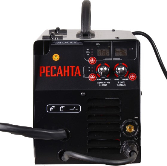Изображение товара Полуавтомат сварочный Ресанта САИПА-200C MIG/MAG (65/56)