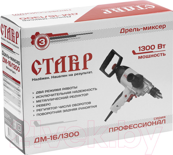 Изображение товара Дрель-миксер Ставр ДМ-16/1300