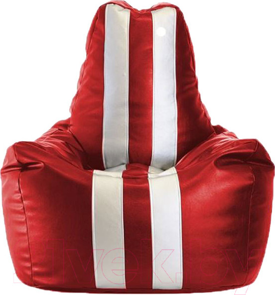 Изображение товара Бескаркасное кресло Flagman Спортинг С3.3-02 (красный/белый)