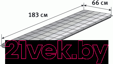 Изображение товара Туристический коврик Alexika Travel 66/ 9322.3107 (оливковый)