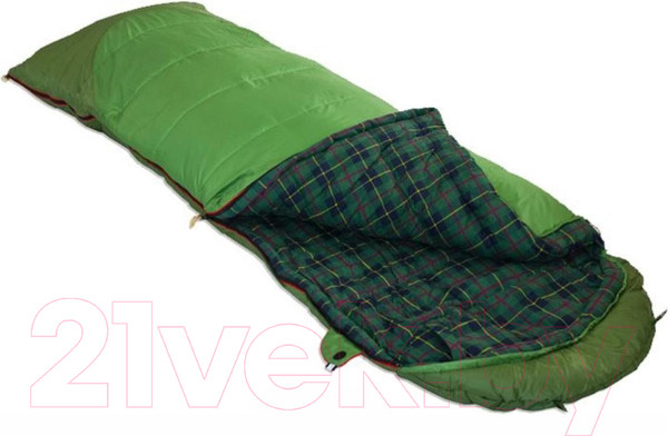 Изображение товара Спальный мешок Alexika Siberia Plus правый / 9252.01011 (зеленый)