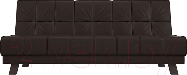 Изображение товара Диван Лига Диванов Винсент (экокожа, коричневый)