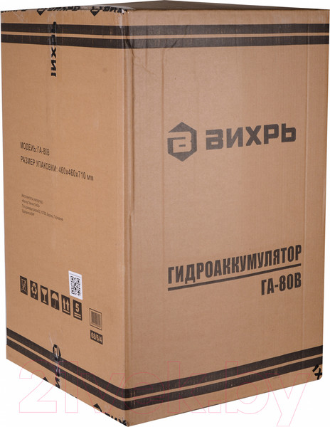 Изображение товара Гидроаккумулятор Вихрь ГА-80В (68/6/4)