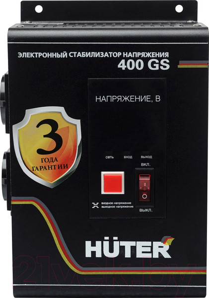Изображение товара Стабилизатор напряжения Huter 400GS (63/6/12)