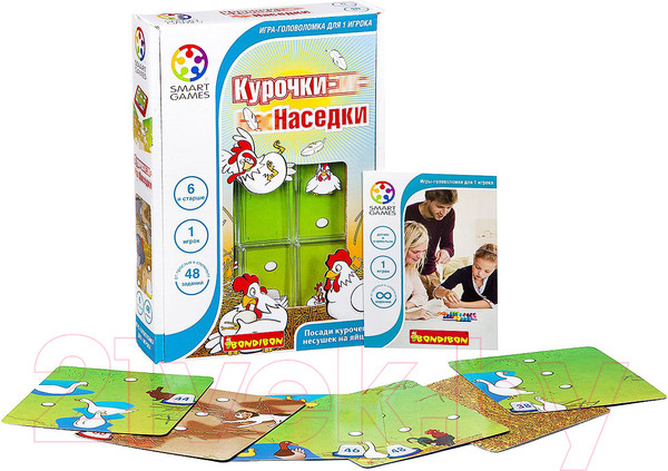 Изображение товара Настольная игра Bondibon Курочки-наседки для малышей / ВВ3799