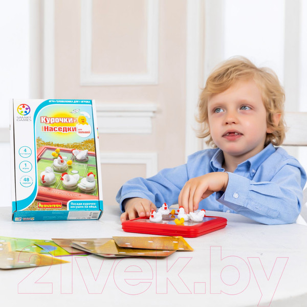 Изображение товара Настольная игра Bondibon Курочки-наседки для малышей / ВВ3799