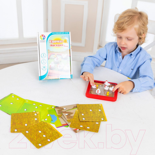 Изображение товара Настольная игра Bondibon Курочки-наседки для малышей / ВВ3799
