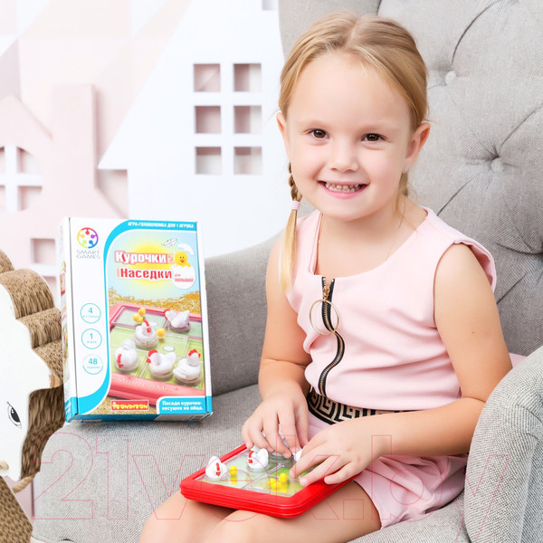 Изображение товара Настольная игра Bondibon Курочки-наседки для малышей / ВВ3799