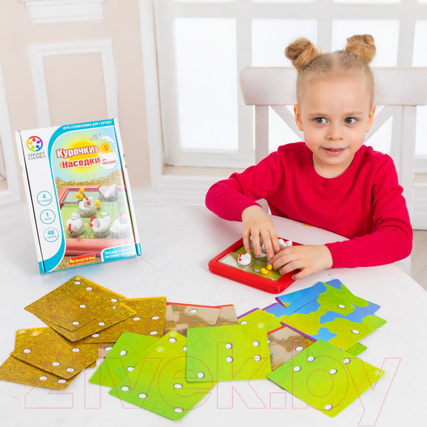 Изображение товара Настольная игра Bondibon Курочки-наседки для малышей / ВВ3799