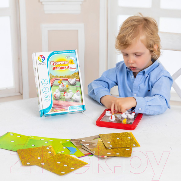 Изображение товара Настольная игра Bondibon Курочки-наседки для малышей / ВВ3799