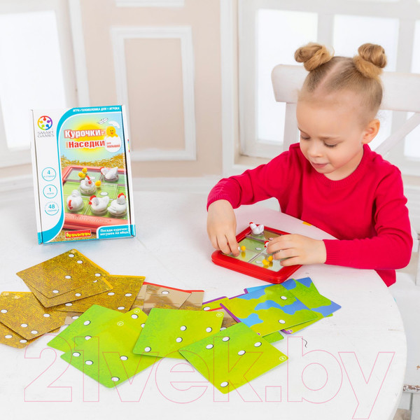 Изображение товара Настольная игра Bondibon Курочки-наседки для малышей / ВВ3799