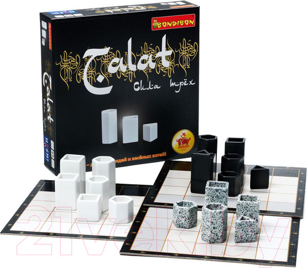 Изображение товара Настольная игра Bondibon Талат. Сила трех / ВВ0912-1