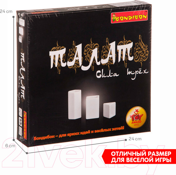 Изображение товара Настольная игра Bondibon Талат. Сила трех / ВВ0912-1