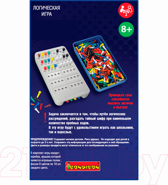 Изображение товара Настольная игра Bondibon IQ Эврика / ВВ2505