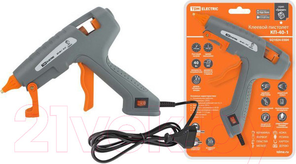 Изображение товара Клеевой пистолет TDM SQ1024-0304